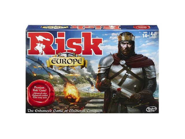 Risk Europe Strategy Board Game by Hasbro - Perfect Game for the Entire Family - Multiplayer Conquest of 7 Unique Kingdoms - Accept Secret