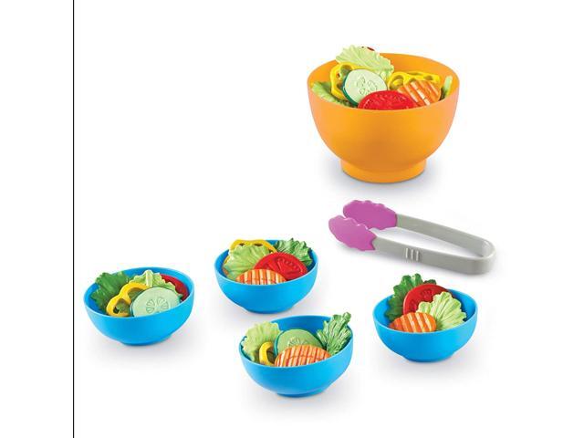 Learning Resources Garden Fresh Salad Set Vegetables Play Food 38 Piece Set Ages 18 mos+