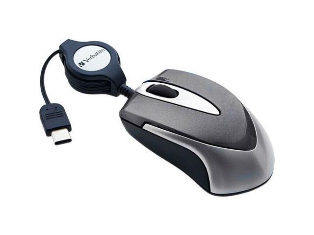 Verbatim USB-C Mini Optical Travel Mouse Black 99235