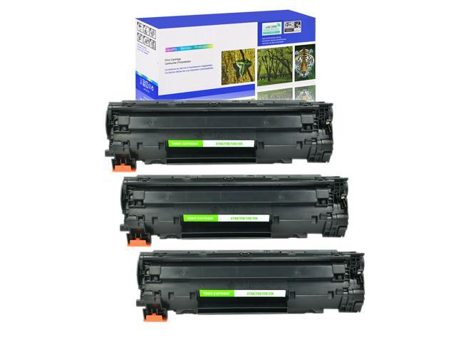 3Pk Black Crg128 Toner For Canon Imageclass Mf4410 Mf4420 Mf4430 Mf4450 Mf4580