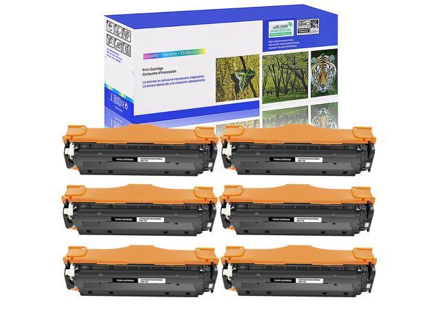 6Pk Black Cf380a 312A Toner For Hp Color Laserjet Pro Mfp M476nw M476dn M476dw