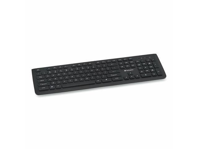 Wireless Slim Keyboard 103 Keys Black 99793