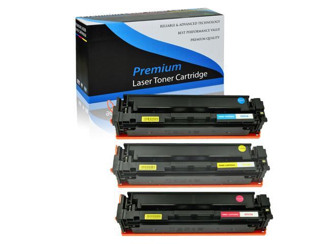 3Pk Cf511a-13A 204A Toner For Hp Laserjet Pro Mfp M154a 154Nw Mf181fw M180nw