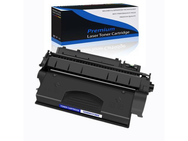1 Pack High Yield Toner Cartridge 05X Ce505x For Hp Laserjet P2055 P2055x P2055d