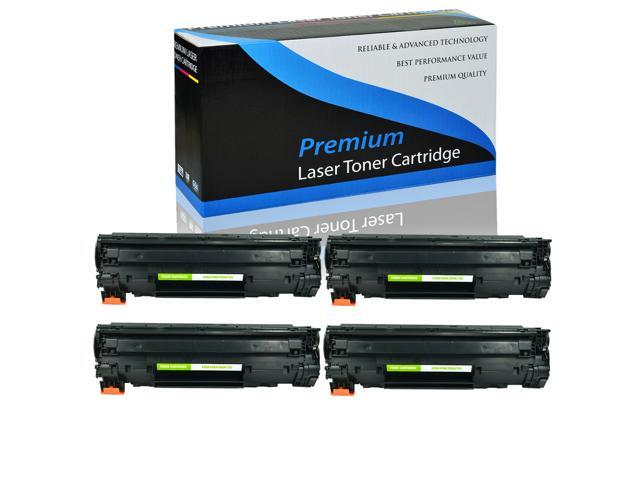 4Pk Ce285a 85A Toner Cartridge For Hp Laserjet M1130 M1132 M1134 M1136 M1137
