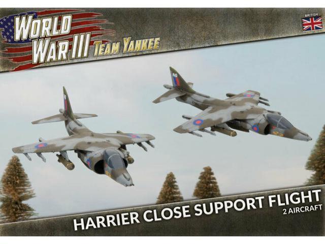World War II Team Yankee Plastic Harrier Close Support Flight 2x Models TBBX15