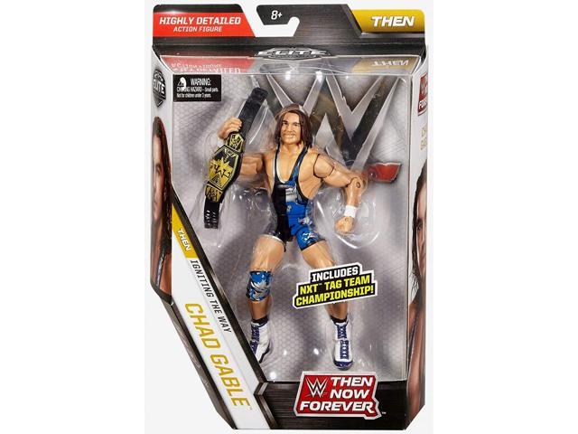 WWE Elite Collection Then Now Forever Chad Gable Action Figure (with NXT Tag Team Championship Belt)