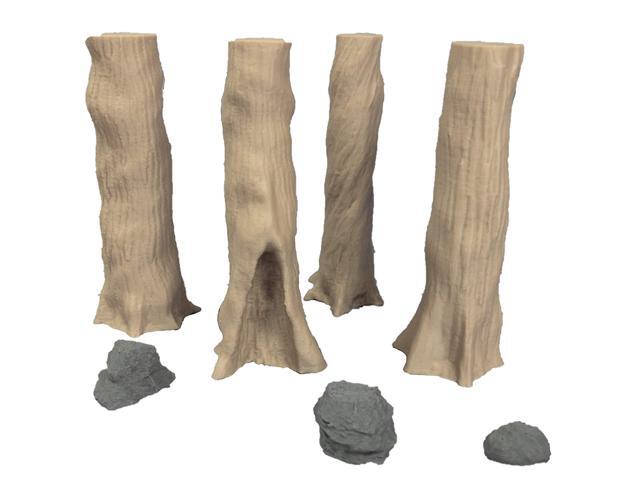 Giant Beech Trees Set 1 - 28mm Gaming Terrain