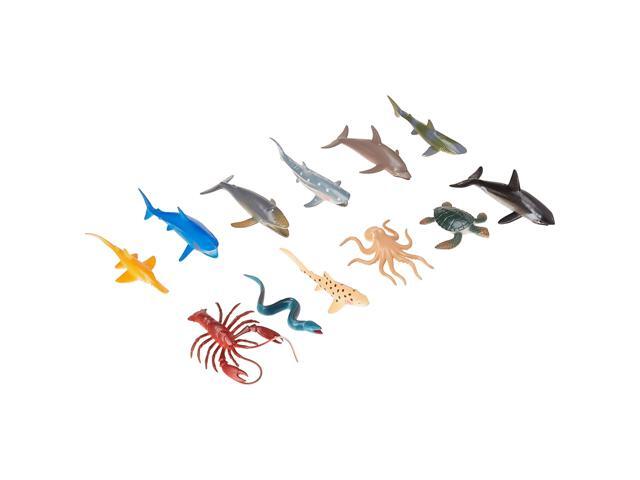 US Toy Assorted Ocean Sea Animals Action Figure (Lot of 12)