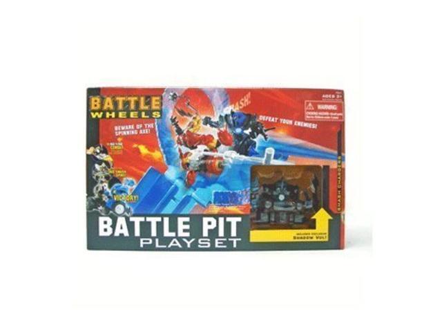 Battle Wheels - Battle Pit Playset with Exclusive Shadow Vul