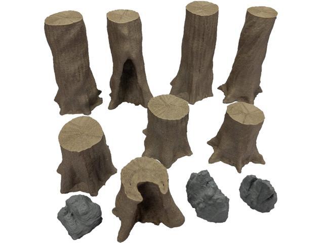 Giant Chestnut Trees Set 2 - 28mm Gaming Terrain