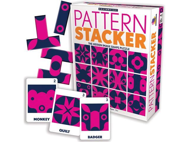 Brainwright Pattern Stacker - The Hidden Image Shape Puzzle