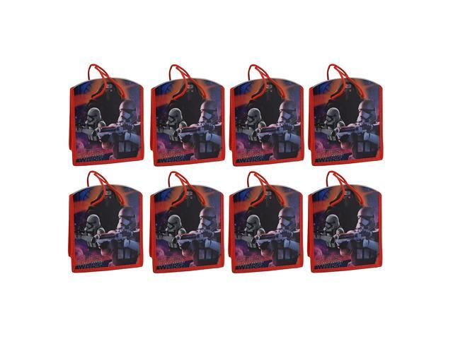 Star Wars Reusable 8-inch Party Favor Tote Bags 8-Pack