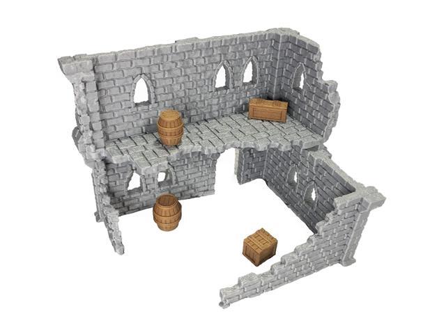 Building Ruins Set 2A - 28mm Gaming Terrain