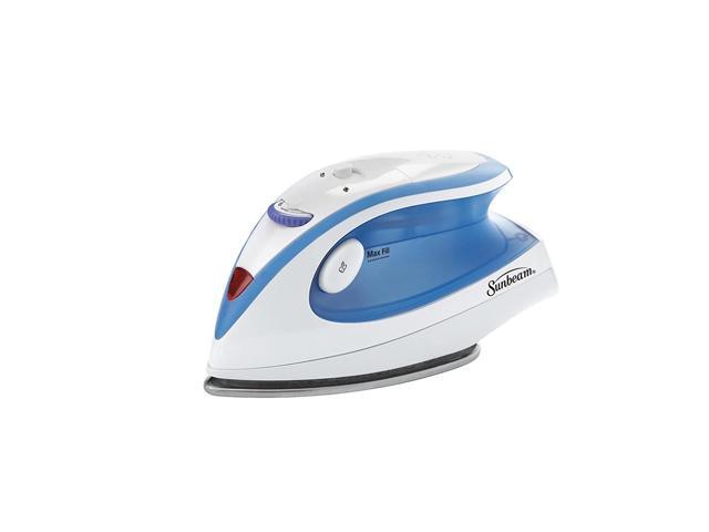 Sunbeam Hot-2-Trot 800 Watt Compact Non-Stick Soleplate Travel Iron GCSBTR-100-000Light Blue