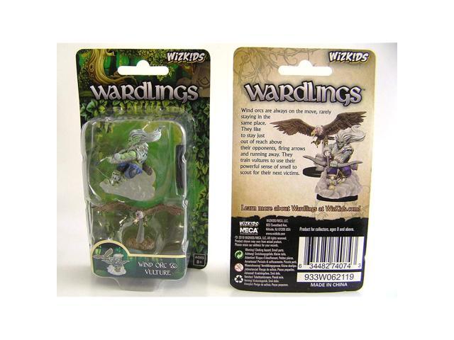Wind Orc and Vulture Miniatures Pre-Painted Minis Wardlings WizKids