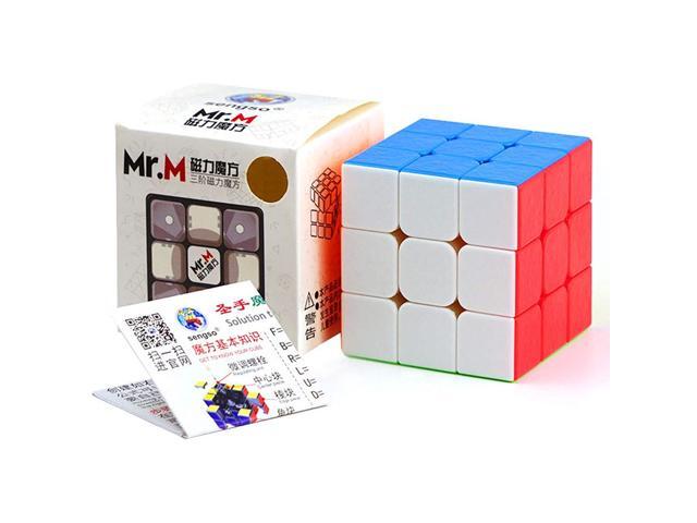 CuberSpeed ShengShou Mr M Magnetic 3x3x3 Stickerless Speed Cube