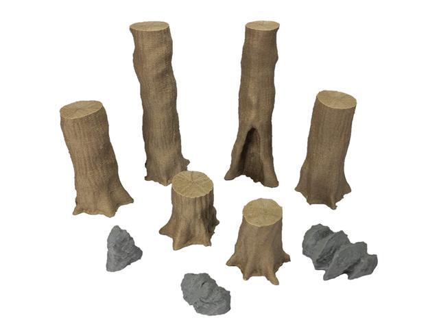 Giant Chestnut Trees Set 3 - 28mm Gaming Terrain
