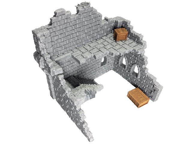 Building Ruins Set 3B - 28mm Gaming Terrain
