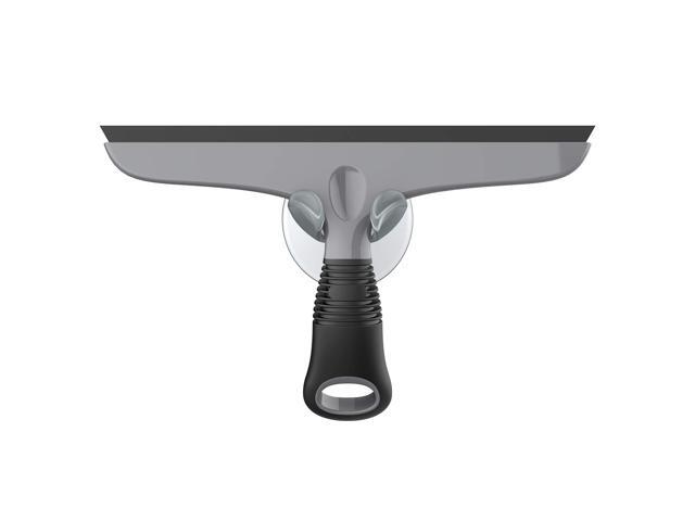 MR SIGA Multi-Purpose Silicon Squeegee for Window Glass Shower Door Car Windshield Heavy Duty Window Scrubber Includes Suction Hook 10 inch