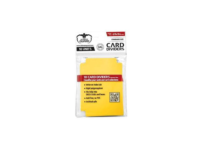 Ultimate Guard Card Divider (10 Pack) Light Yellow