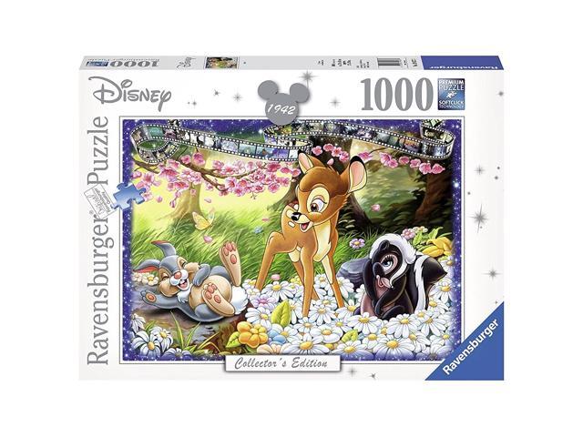 Disney Collectors Edition Bambi Panorama Puzzle 1000 Piece Professional Soft Click Jigsaw Ages 12+