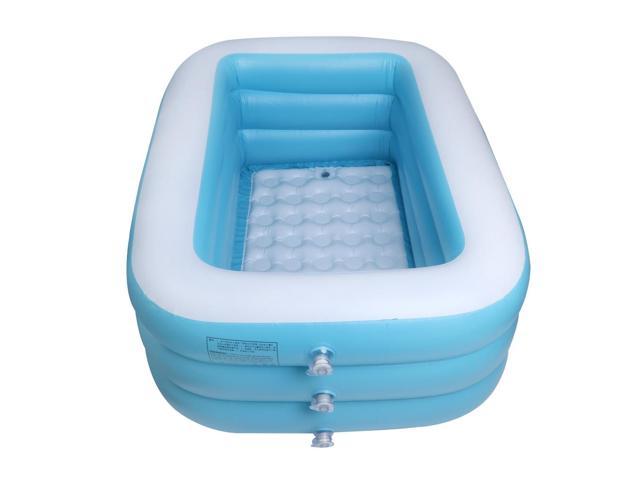 Inflatable Pool Blow up Kiddie Pool for Family Garden Outdoor 13meter