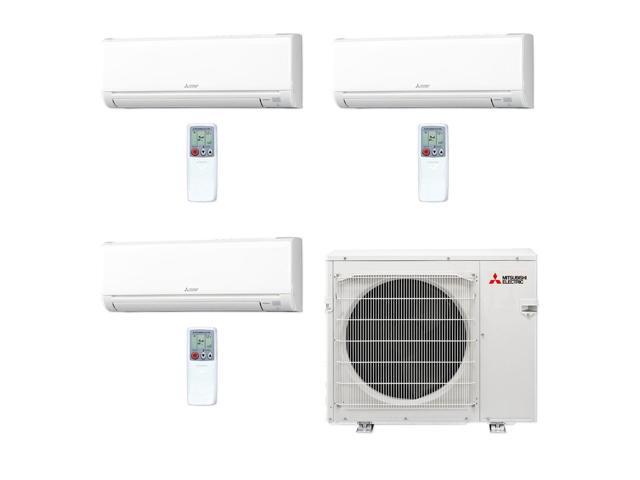 Mitsubishi MXZ4C36NA-3WS-23 - 36000 BTU MR SLIM Tri-Zone Ductless Mini Split Air Conditioner Heat Pump 208-230V (9-9-18)