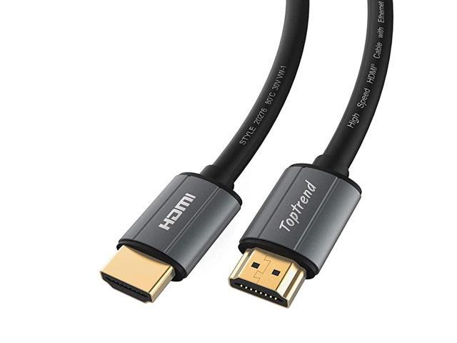 4K HDMI Cable 3ftHDMI 20 Cable 1080p3D2160p4K UHDHDR ARCCL3 for inWall Installation30AWG HDMI Cord for Most of HDMI Devices