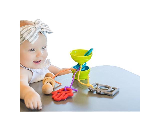Suction High Chair Baby Toy Holder Leash