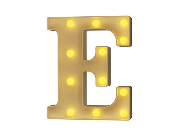 LED Marquee Letters LED Letter Lights Alphabet Light Up Sign Decoration Letters A Z Symbol amp for Wedding Birthday Party Battery Powered Christmas