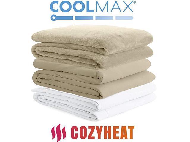 Weighted Blanket Adult w 2 Duvet Covers for Hot amp Cold Sleepers Advanced NanoCeramic Beads Deliver Durability amp Silky Comfort 60x80 20LB Tan