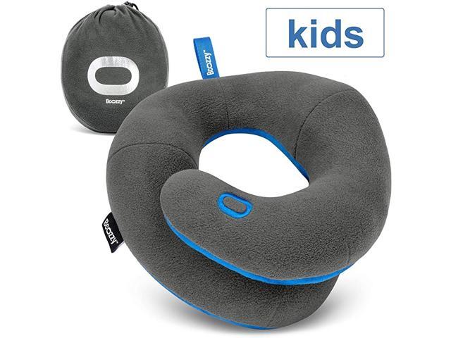 Kids Travel Pillow Supports Childs Head Neck amp Chin While Sleeping in Booster Carseat Best Toddler Accessory amp Activity for Traveling on