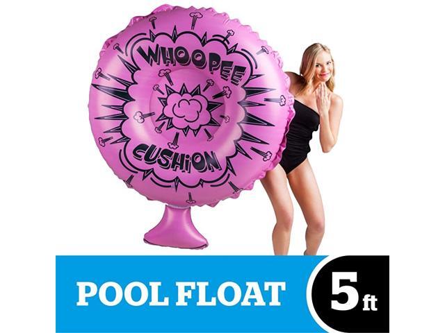 Whoopee Cushion Pool Float Gigantic Whoopee Cushion Pool Float That Measures Over 4 Feet Funny Inflatable Vinyl Summer Pool or Beach Toy Makes a