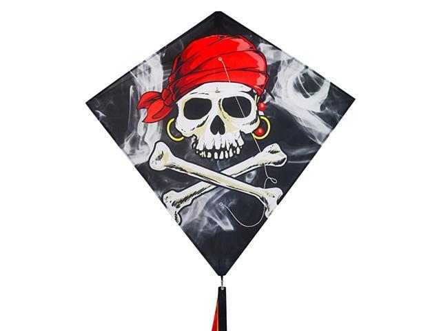 Diamond Kite Single Line Beginner Kite SmokPirate 30Inch