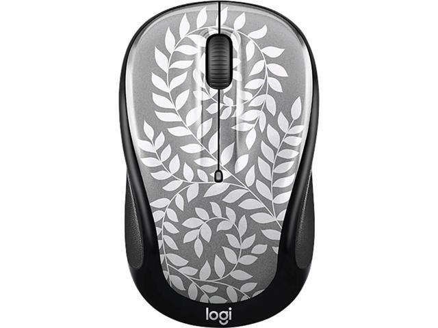 Logitech Color Collection - Mouse - Optical - 5 Buttons - Wireless - 24 GHz - USB Wireless Receiver - Himalayan Fern