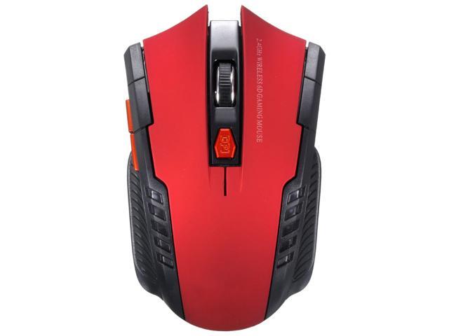 2000DPI 24GHz Wilreless 6 Key Portable Optical Mouse for Desktop PCs Laptops