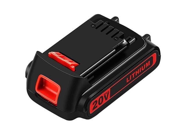LBXR20 Replacement Battery for Black and Decker 20V Battery Max Compatible with LB20 LBX20 LST220 LBXR2020OPE LBXR20B2 LB2X4020 Cordless Tool Battery