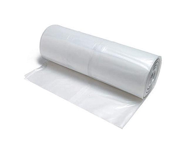 Greenhouse Plastic Film Clear Polyethylene Cover UV Resistant 10 ft Wide x 25 ft Long
