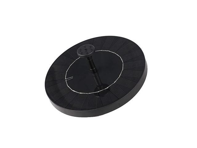 Solar Fountain Pump New Upgraded Mini Solar Powered Bird Bath Fountain Pump 25W Solar Panel Kit Water Pumpwith 6 Different Spray Pattern Heads for
