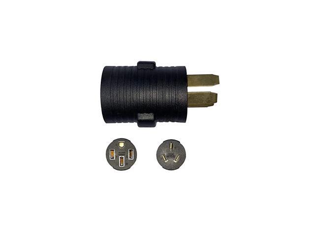 NEMA 1050P to 1450R Compact 120V240V 50 Amp Welder Welding Dryer Power Cord Adapter Adaptor Connector Connecter