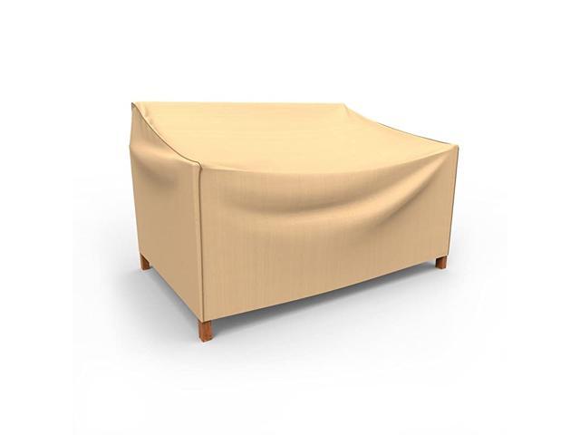 P3A01TNNW1 Sedona Patio Sofa Cover Waterproof Durable Small Tan