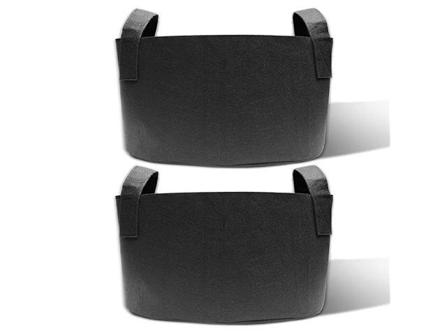 2Pack 100 Gallon Grow Bags Aeration Fabric Pots with Handles Pot for Plants