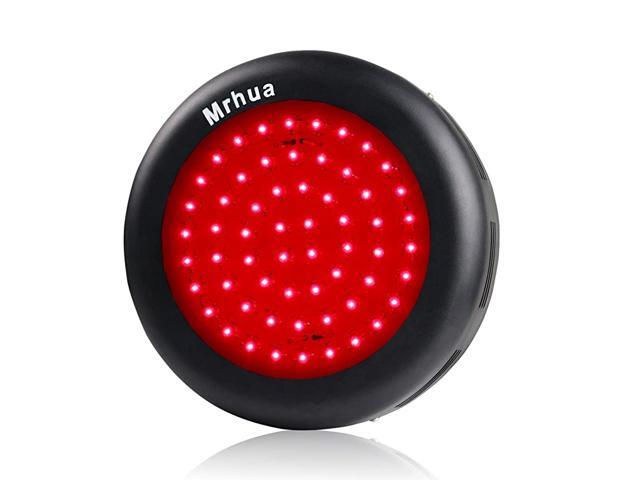 150W UFO LED Grow Light Red Grow Light 660nm Light Indoor Patio Plants Grow Lamp with Full Deep Red Spectrum for Indoor Plant