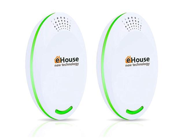 Ultrasonic Pest Repeller Electronic Plug in Best Repellent Pest Control Get Rid of Rodents Squirrels Rats Mice Insects Roaches Spiders Mosquitos