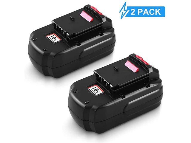 PC18B Replacement for Porter Cable 18v NiMh Battery PC18BL PC18BLX PC18B2 PCC489N PCMVC PCXMVC 18Volt Cordless Tools Batteries 2Pack