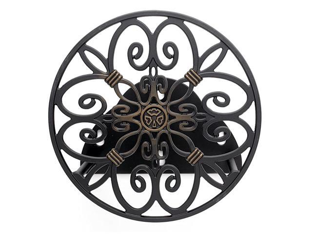 Garden 670 Wall Mounted Decorative Hose Butler Holds 125Feet of 58Inch Bronze
