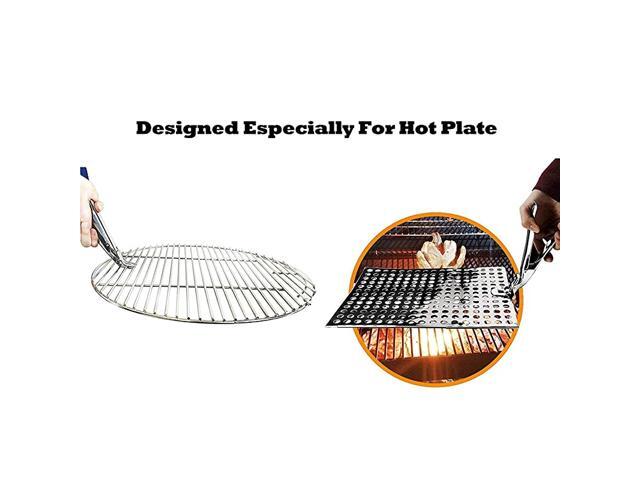 Grill Grate Lifter GripperGrill Accessories for Big Green Egg Primo Grill Dome Kamado Joe Charcoal Grill Smoker Louisiana Grill Accessories