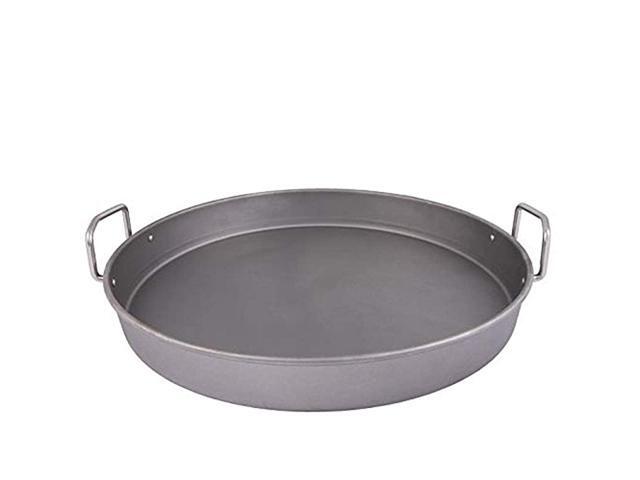 1996978P04 185inch Carbon Steel Deep Dish Pan Black