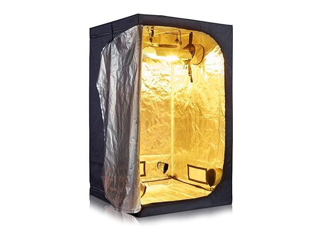 High Reflective Grow Tent Indoor Grow Room for Planting Fruit Flower Veg with Removable WaterProof Floor Tray